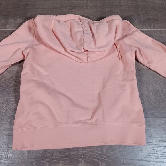 Adidas Pink Trefoil Crop Hoodie - Picture 5 of 5